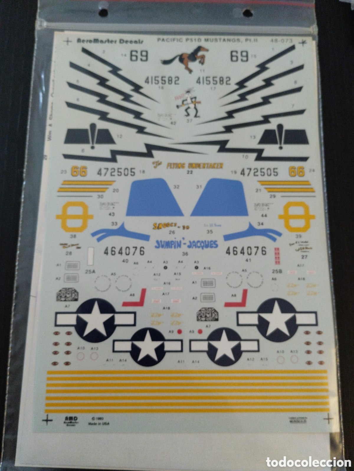Hobbys: Calcas. Aeromaster Decals. 48-073. - Foto 1
