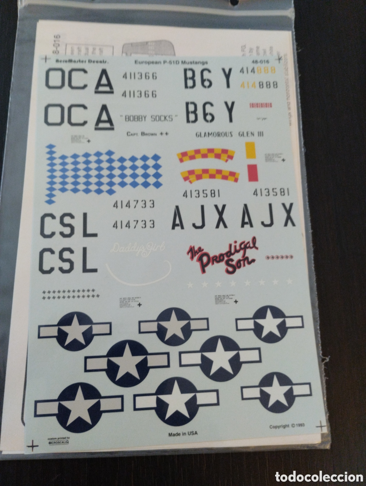 Hobbys: Calcas. Aeromaster Decals. 48-016 - Foto 1