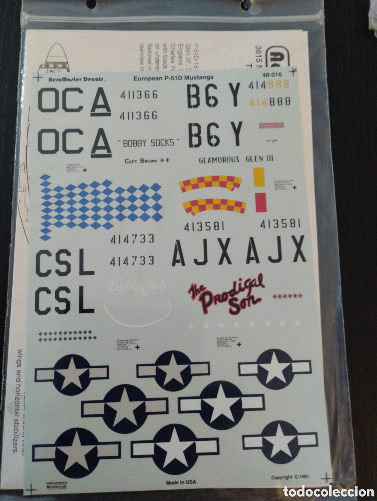 Hobbys: Calcas. Aeromaster Decals. 48-016 - Foto 1