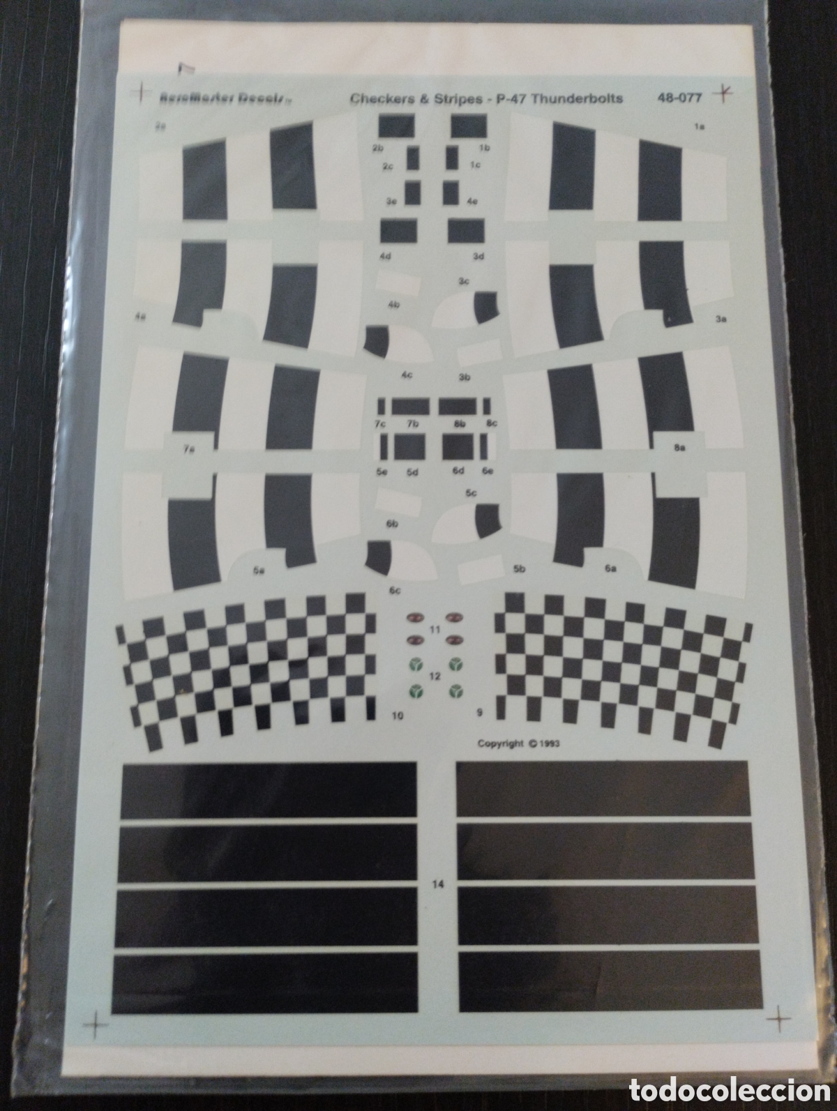 Hobbys: Calcas. Aeromaster Decals. 48-077. - Foto 1