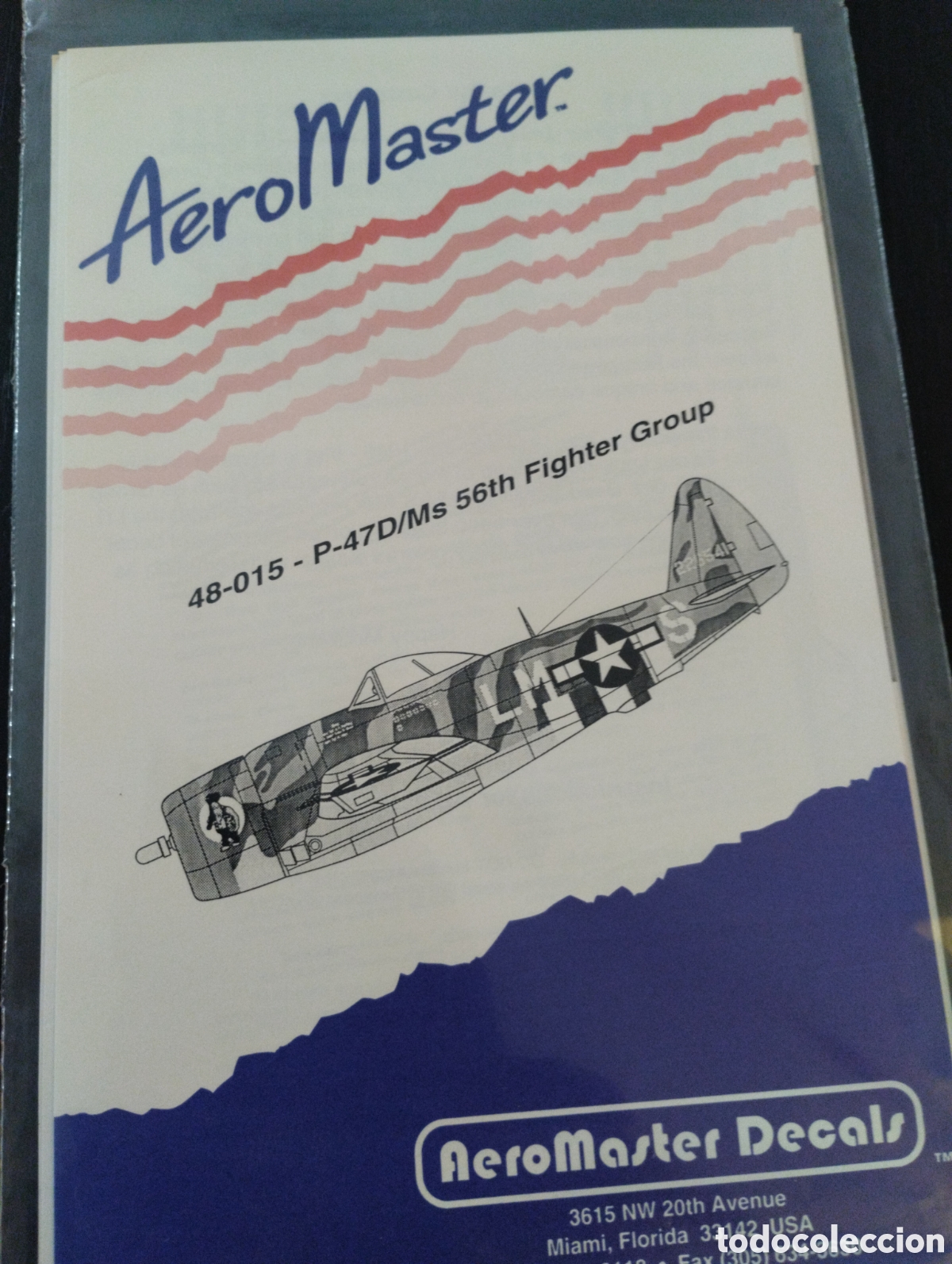 Hobbys: Calcas. Aeromaster Decals. 48-015R. - Foto 2