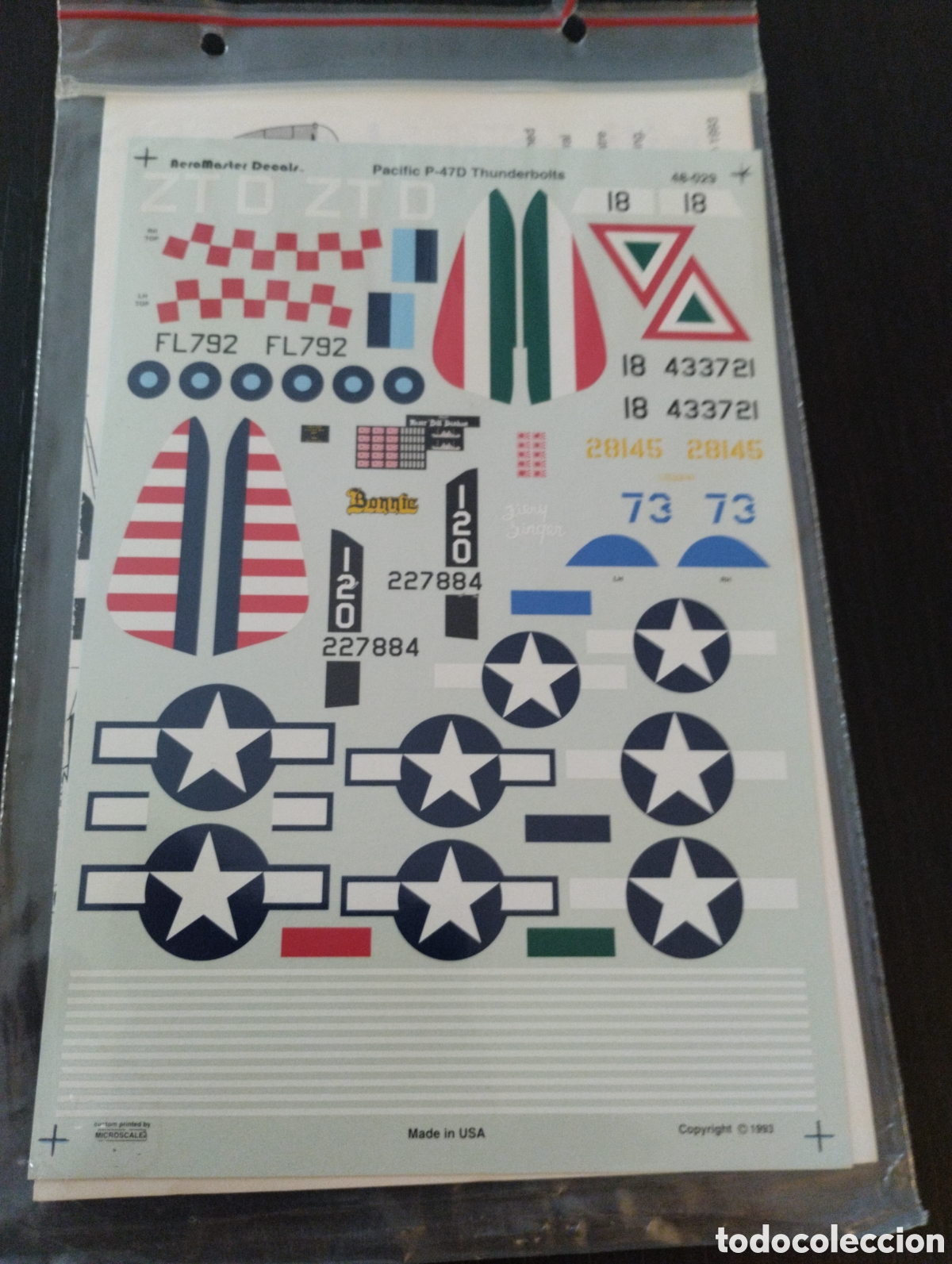 Hobbys: Calcas. Aeromaster Decals. 48-029. - Foto 1