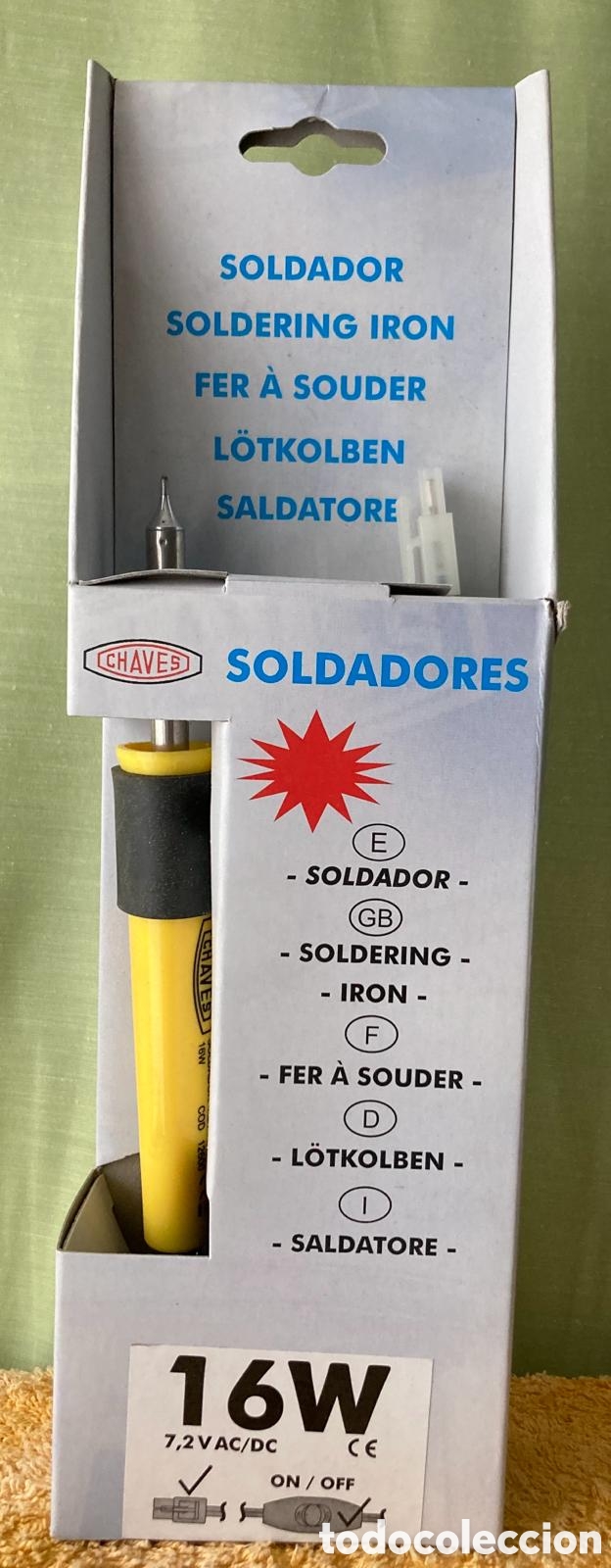 Hobbys: Soldador para bater&iacute;a de 7,2V tipo Tamiya (16w) - Foto 1