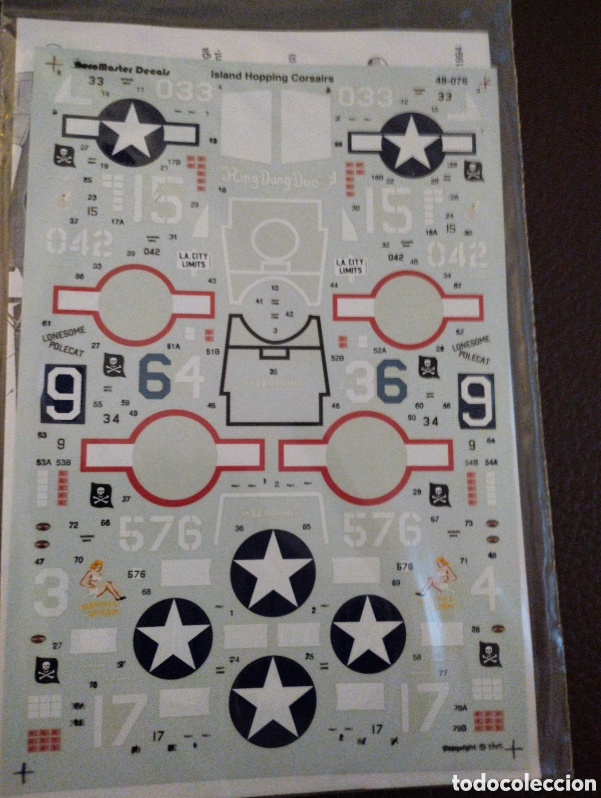Hobbys: Calcas Aeromaster Decals. 48-076. - Foto 1