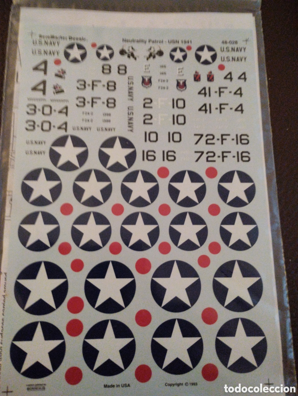 Hobbys: Calcas Aeromaster Decals. 48-028. - Foto 1