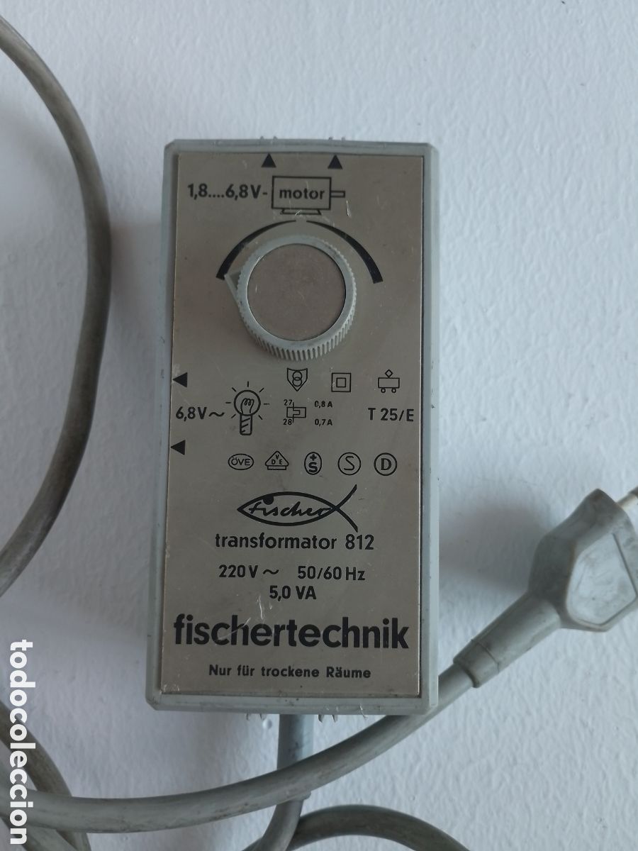 Hobbys: Transformador SIEMENS para juguetes FISHERTECHNICK - Foto 1