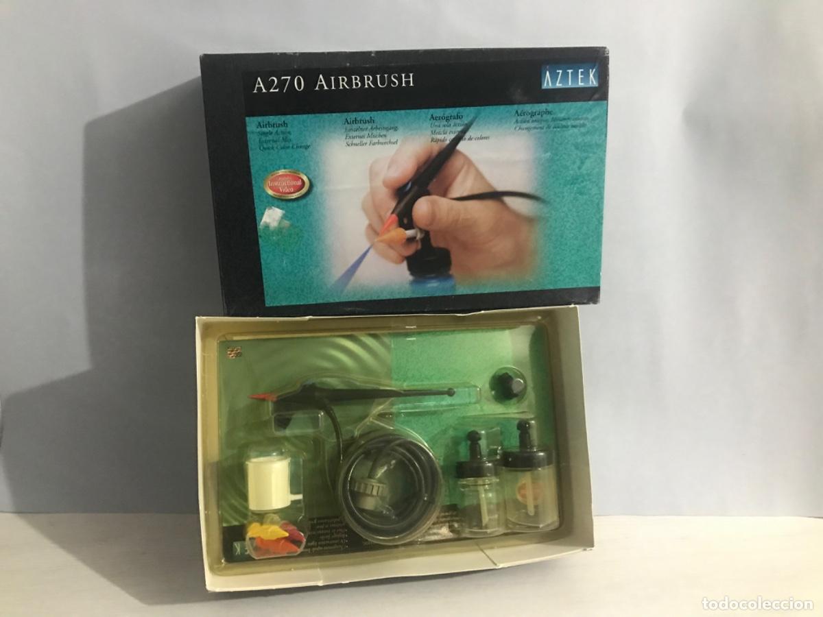 Hobbys: Aer&oacute;grafo A 270 de airbursh de aztek - Foto 1