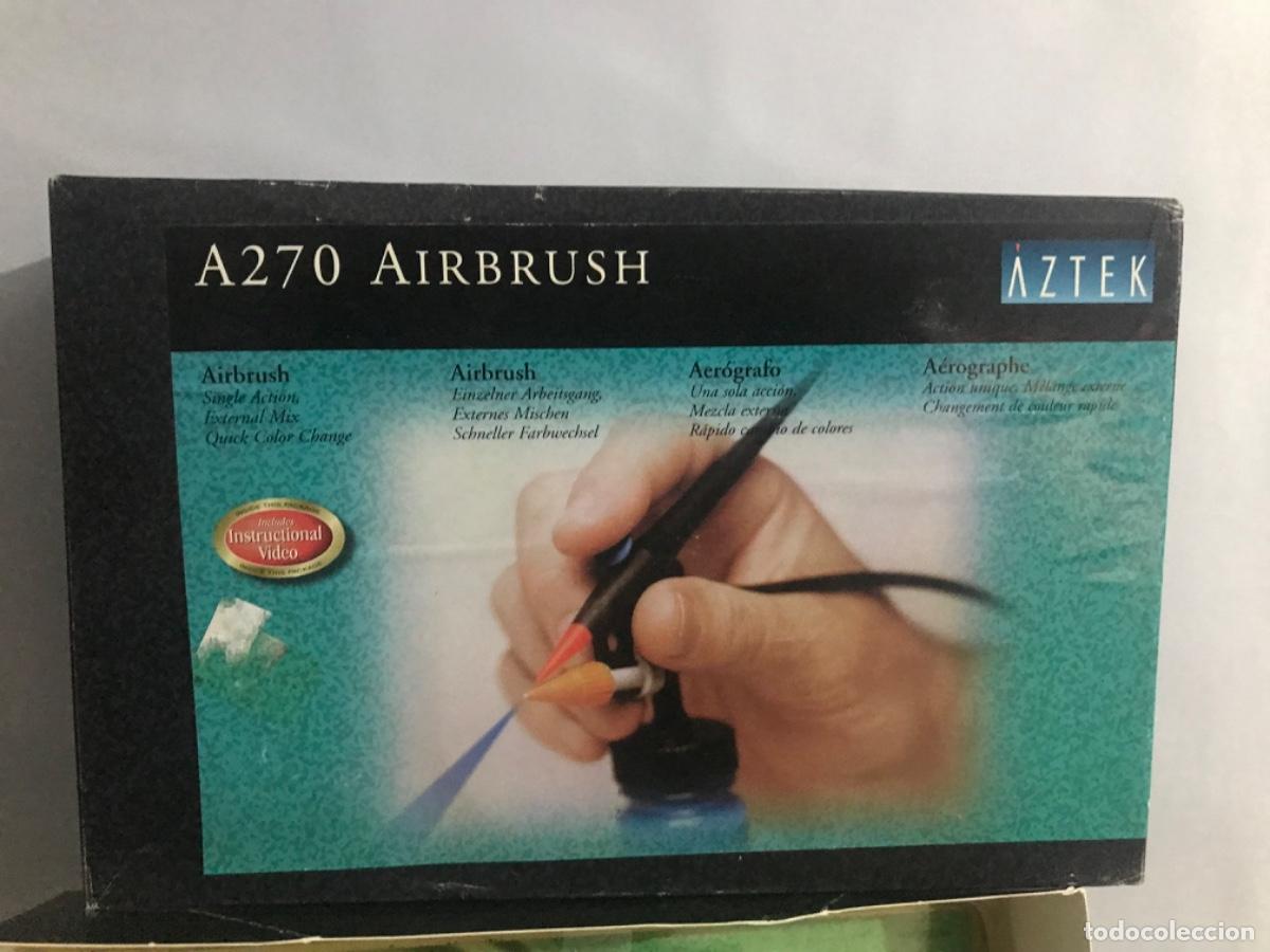 Hobbys: Aer&oacute;grafo A 270 de airbursh de aztek - Foto 2