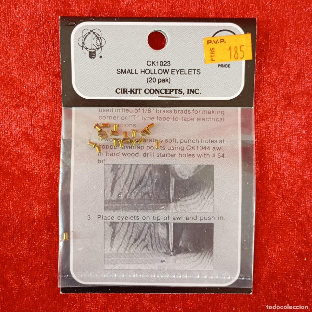 Hobbys: CIR-KIT CONCEPTS - SMALL HOLLOW EYELETS (20 PAK) - REF. CK1023 / CJ.P 5308 - Foto 1