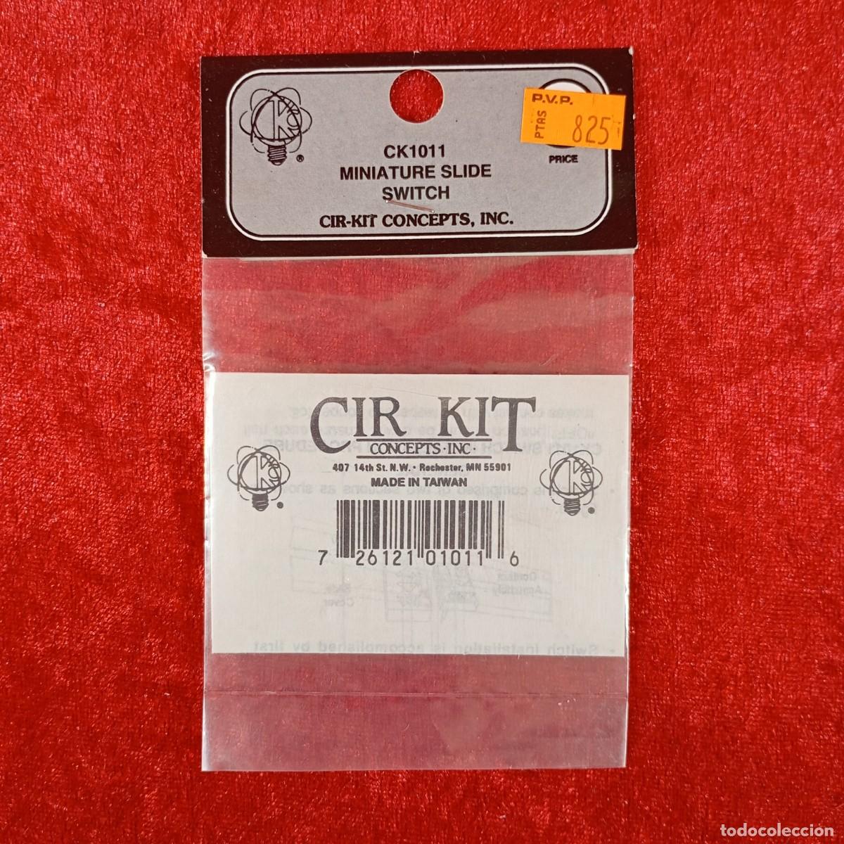 Hobbys: CIR-KIT CONCEPTS - MINIATURE SLIDE SWITCH - REF. CK1011 / CJ.P 5310 - Foto 2