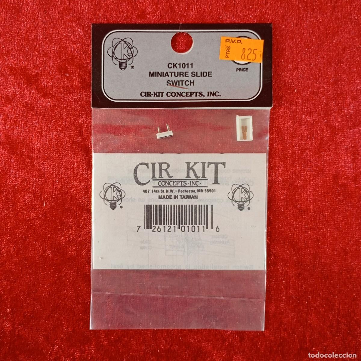 Hobbys: CIR-KIT CONCEPTS - MINIATURE SLIDE SWITCH - REF. CK1011 / CJ.P 5311 - Foto 1
