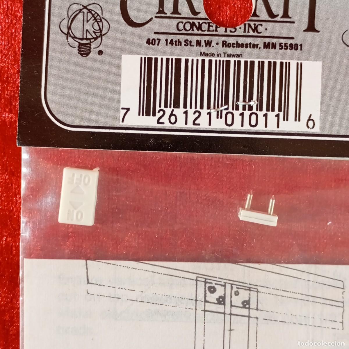 Hobbys: CIR-KIT CONCEPTS - MINIATURE SLIDE SWITCH - REF. CK1011 / CJ.P 5311 - Foto 3