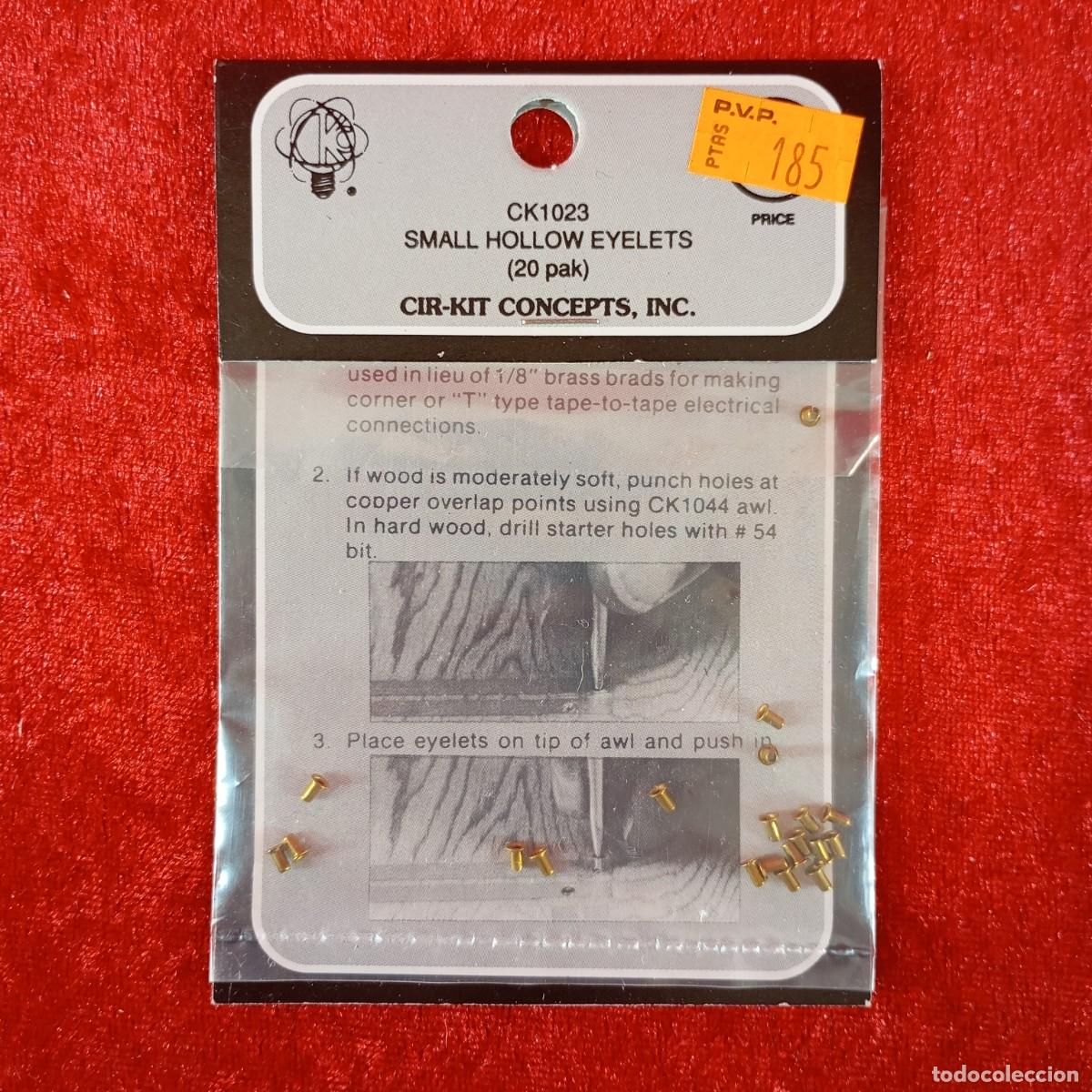 Hobbys: CIR-KIT CONCEPTS - SMALL HOLLOW EYELETS (20 PAK) - REF. CK1023 / CJ.P 5313 - Foto 1