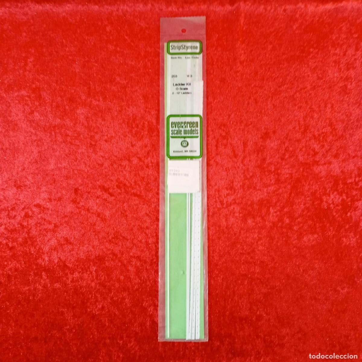 Hobbys: EVERGREEN SCALE MODELS - LADDER KIT O SCALE - 2-12&rdquo; LADDERS - REF. 203 / 2086 - Foto 1