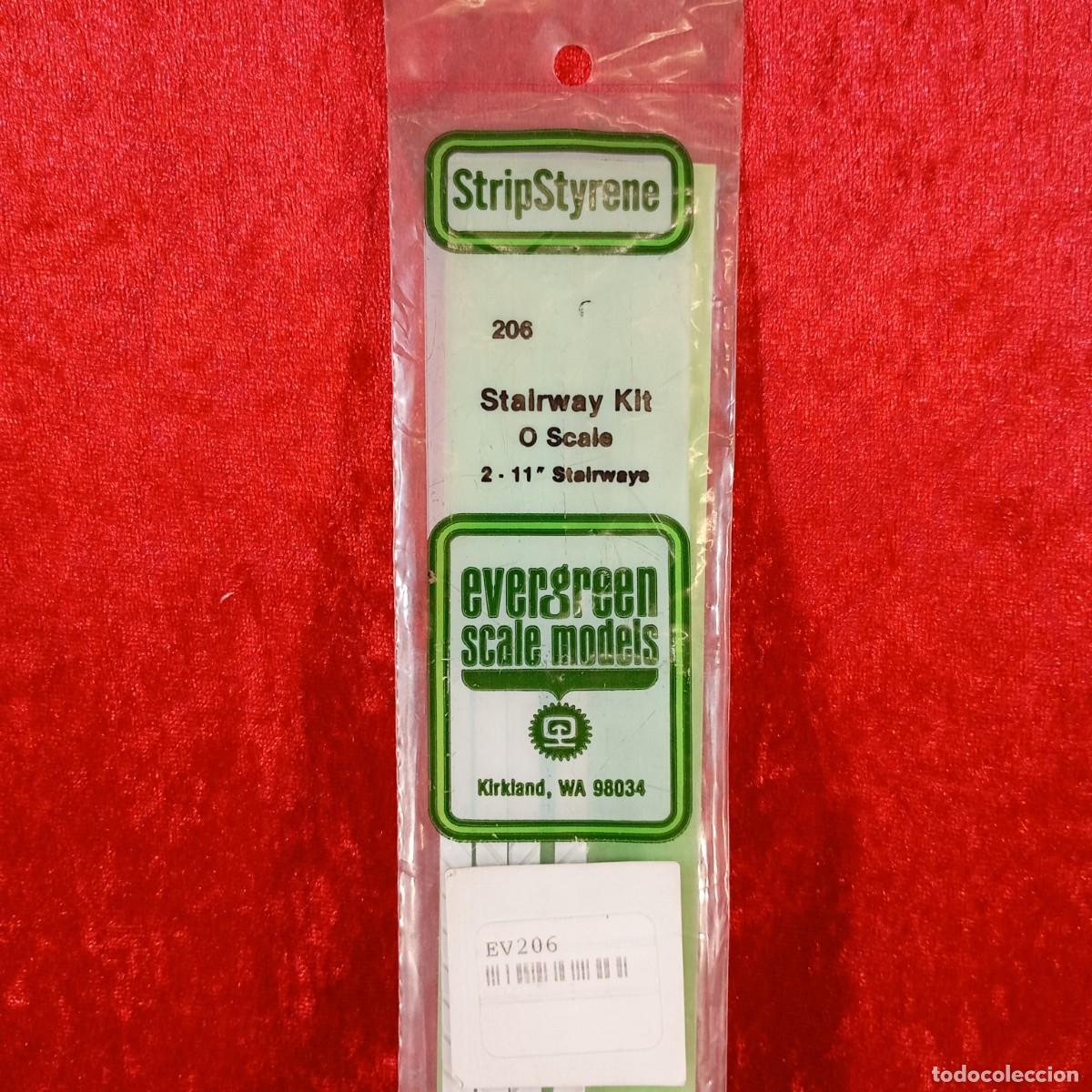 Hobbys: EVERGREEN SCALE MODELS - STAIRWAY KIT - O SCALE - 2-11&rdquo; STAIRWAYS - REF. 206 / 2090 - Foto 4