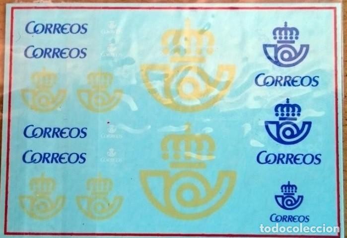 Hobbys: 1/43 DECALS LOGOTIPOS CORREOS ESPA&Ntilde;A - Foto 1