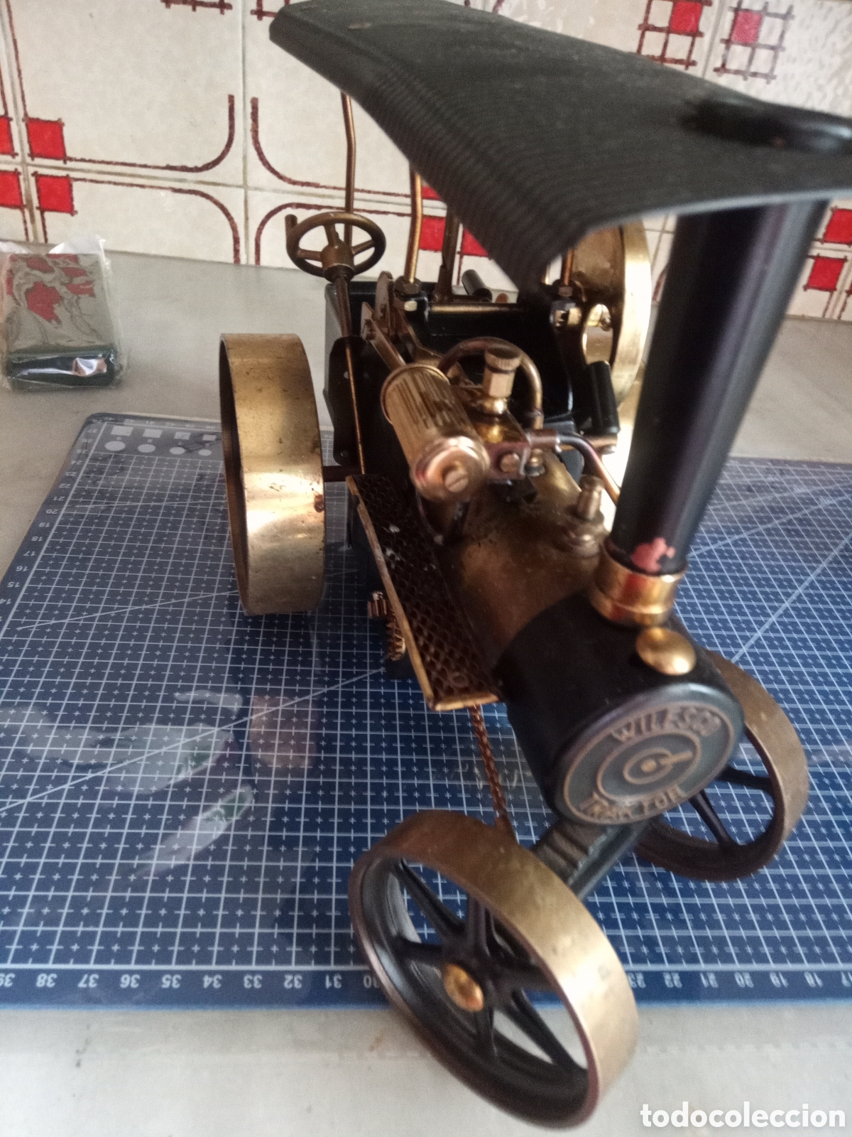 Hobbys: Tractor Wilesco en perfecto estado. Poco uso, funciona perfectamente - Foto 2