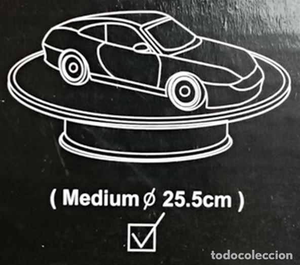 Hobbys: 1/24 25 CMS AUTOART MODELS ROTARY DISPLAY STAND PLATO EFECTO ESPEJO - Foto 5