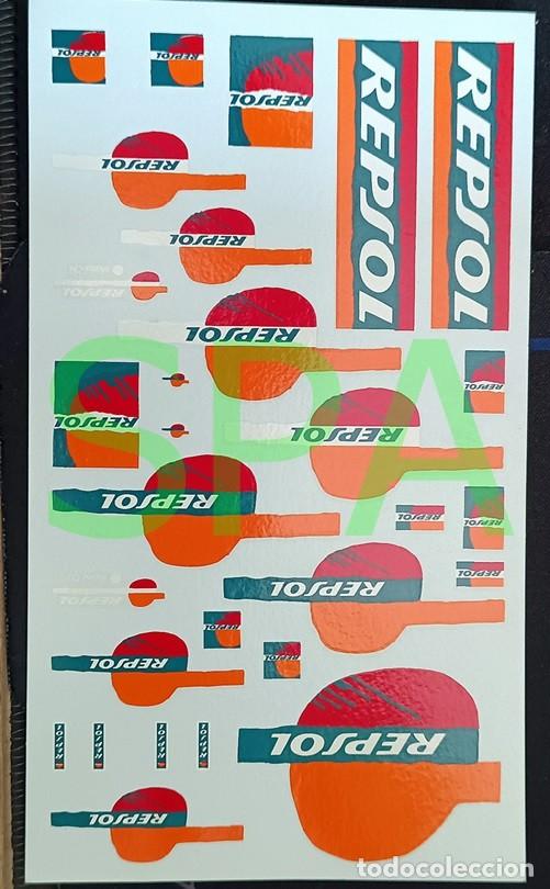 Hobbys: 1/24 DECALS VIRAGES VIR 0133 LOGOS REPSOL - Foto 1