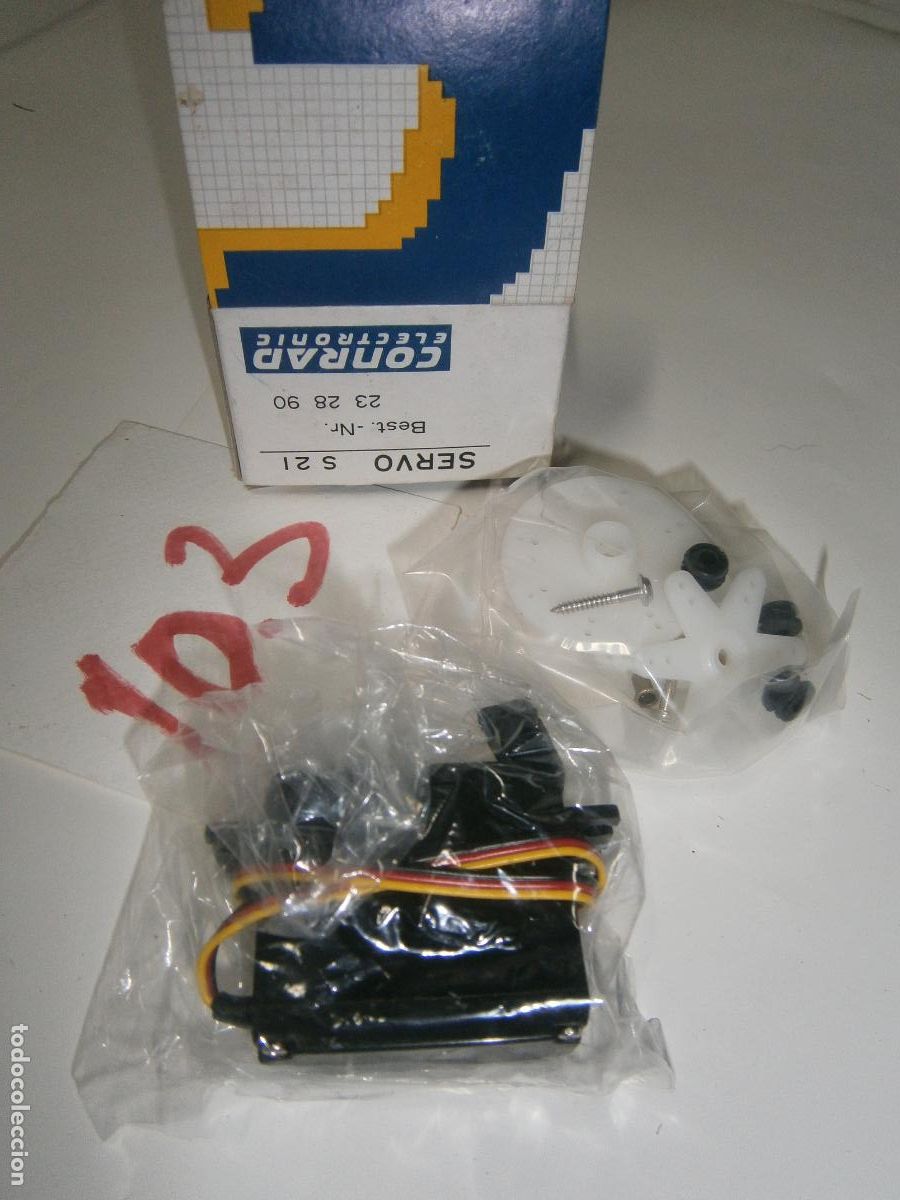 Hobbys: ANTIGUO COMPONENTE PARA MAQUETAS RADIO CONTROL NUEVO SIN USAR - SERVO - Foto 1