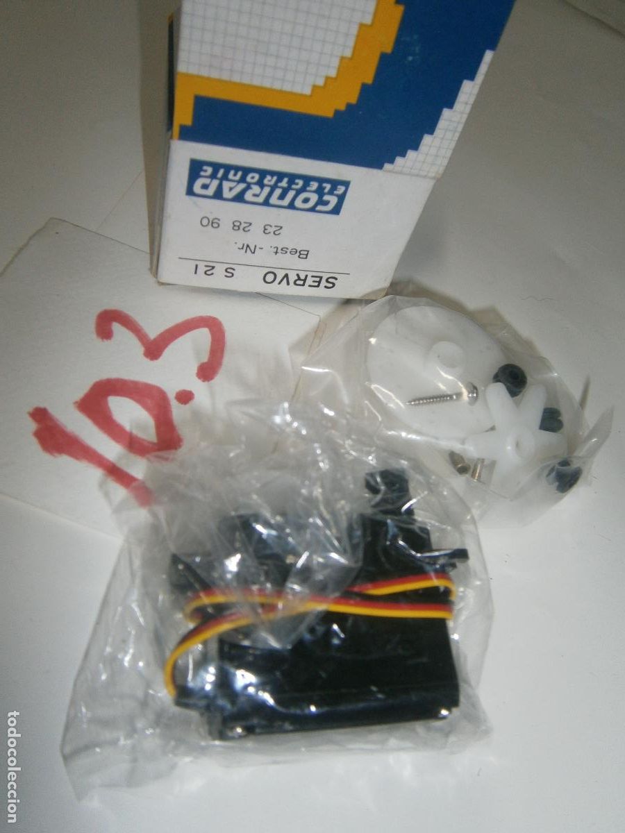 Hobbys: ANTIGUO COMPONENTE PARA MAQUETAS RADIO CONTROL NUEVO SIN USAR - SERVO - Foto 1