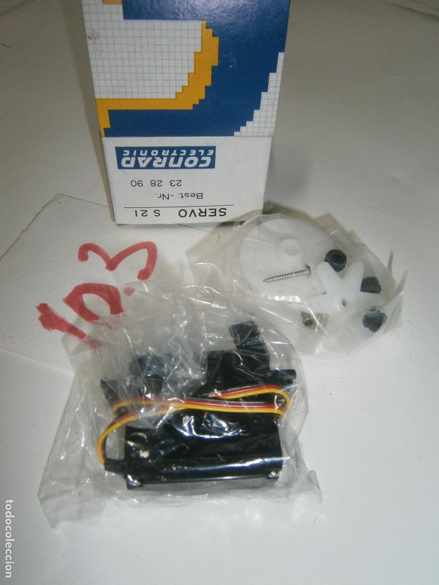 Hobbys: ANTIGUO COMPONENTE PARA MAQUETAS RADIO CONTROL NUEVO SIN USAR - SERVO - Foto 1
