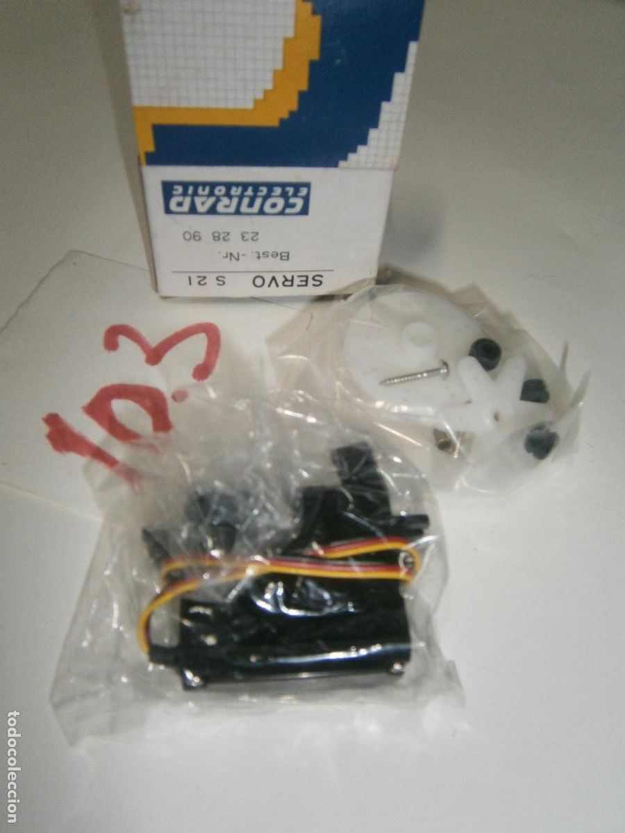 Hobbys: ANTIGUO COMPONENTE PARA MAQUETAS RADIO CONTROL NUEVO SIN USAR - SERVO - Foto 1
