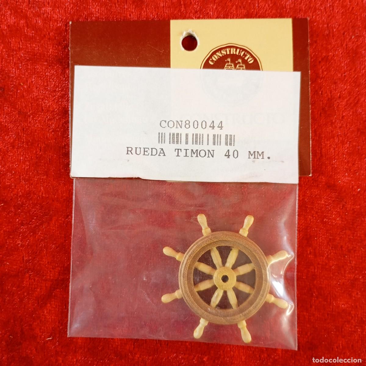 Hobbys: CONSTRUCTO - MODELISMO NAVAL - RUEDA TIM&Oacute;N 40 MM. - REF. 80044 - CON80044 / 3031 - Foto 2