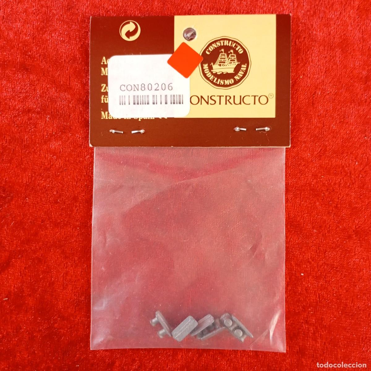 Hobbys: CONSTRUCTO - MODELISMO NAVAL - BITA DOBLE CON BASE 10MM. (6) - REF. 80206 - CON80206 / 3040 - Foto 2