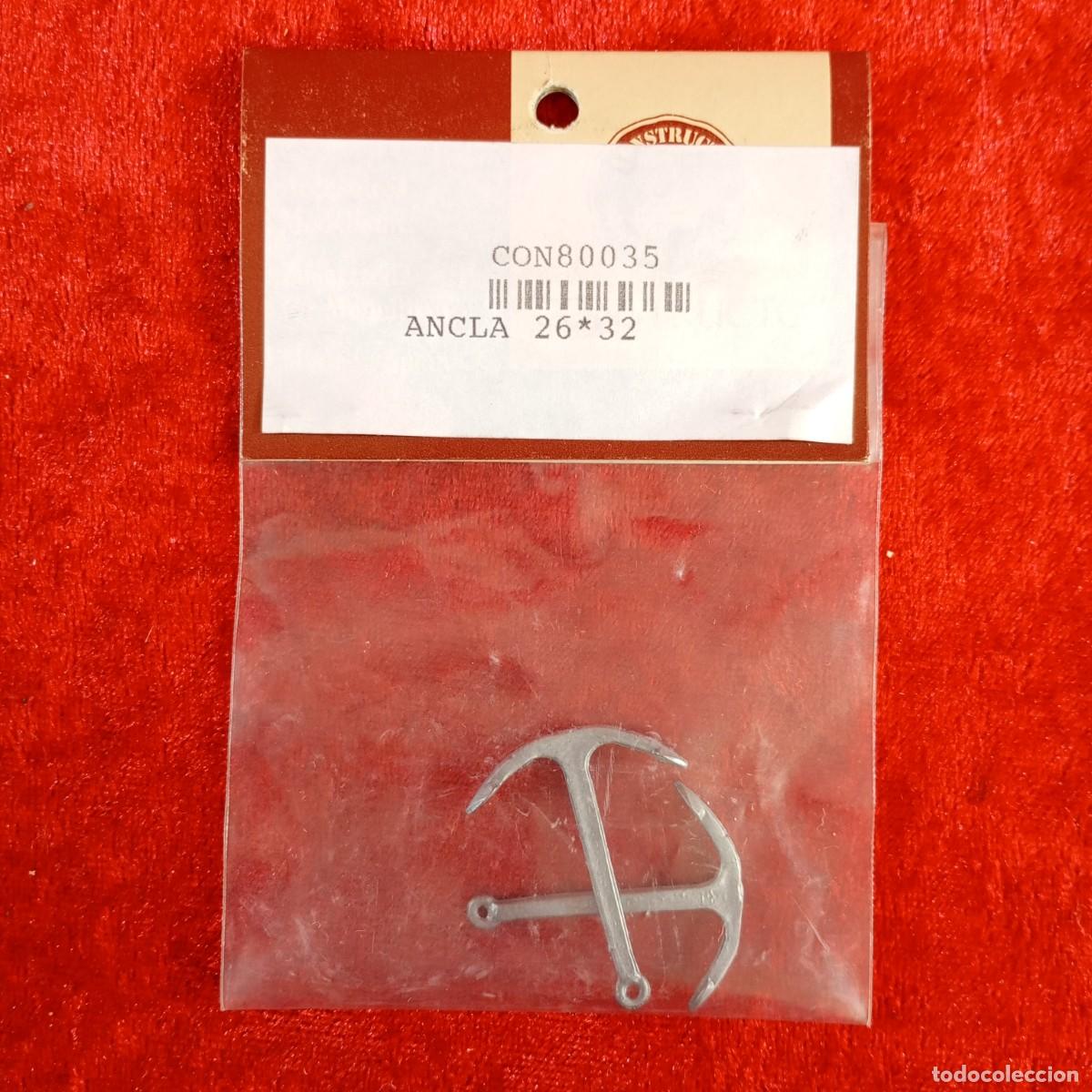 Hobbys: CONSTRUCTO - MODELISMO NAVAL - ANCLA 26 X 32 MM. (2) - REF. 80035 - CON80035 / 3047 - Foto 2