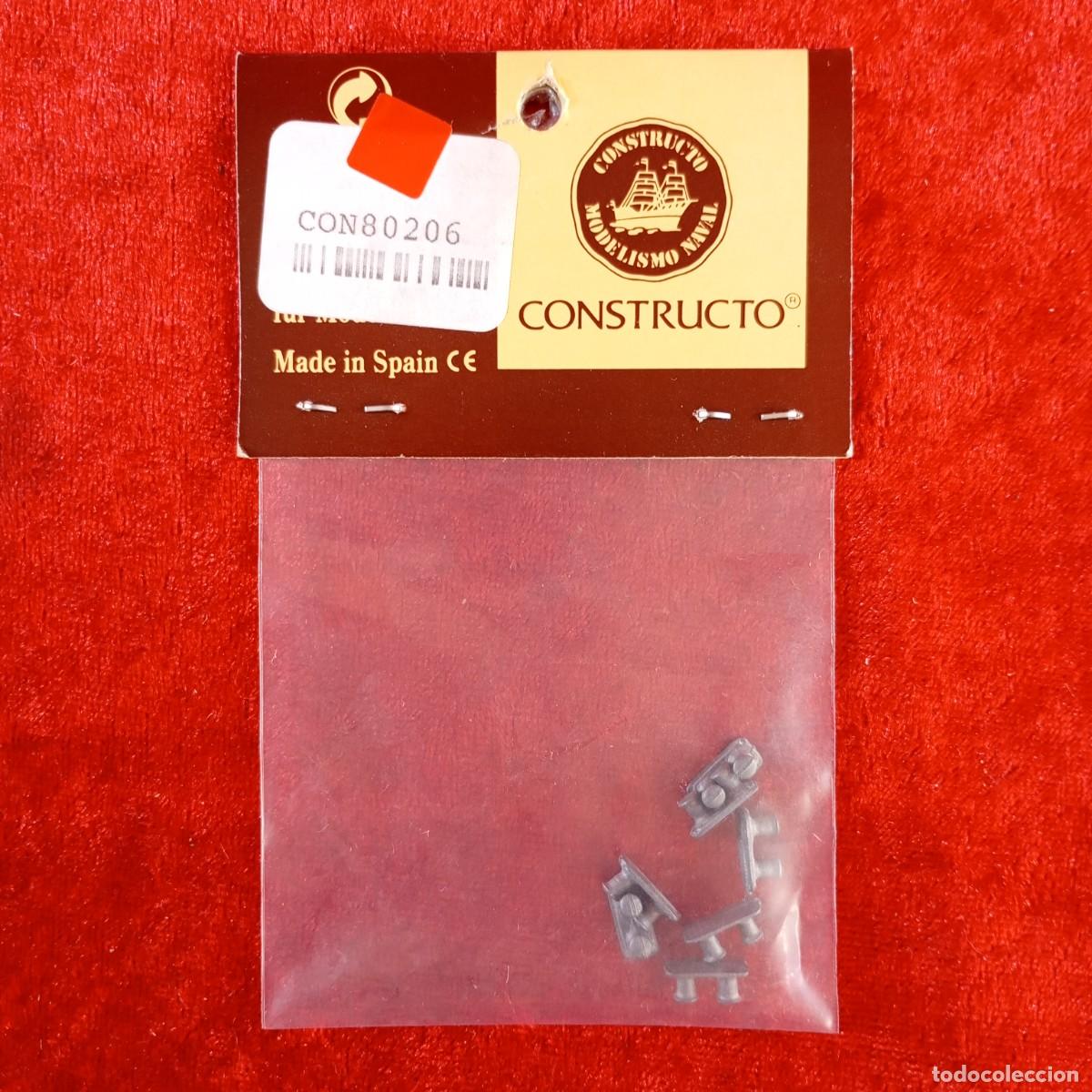 Hobbys: CONSTRUCTO - MODELISMO NAVAL - BITA DOBLE CON BASE 10MM. (6) - REF. 80206 - CON80206 / 3065 - Foto 1