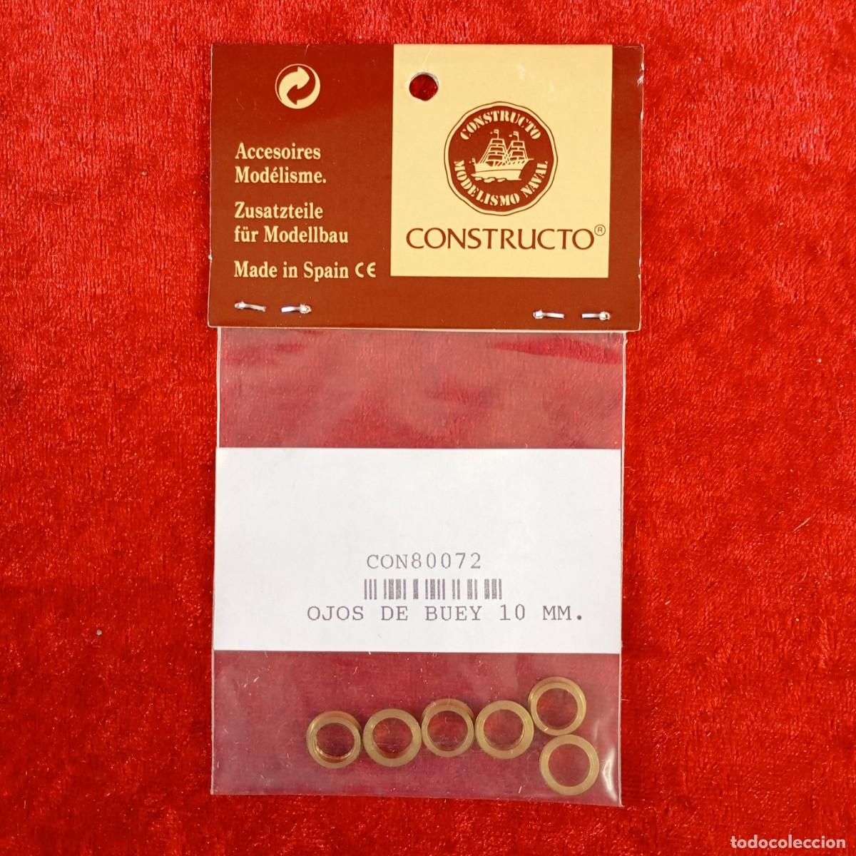 Hobbys: CONSTRUCTO - MODELISMO NAVAL - OJOS DE BUEY 10 MM. - REF. 80072 - CON80072 / 3104 - Foto 2