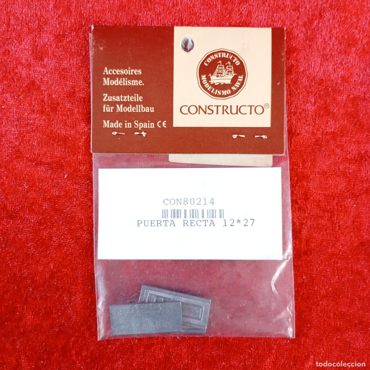 Hobbys: CONSTRUCTO - MODELISMO NAVAL - PUERTA RECTA 12 X 27 MM. - REF. 80214 - CON80214 / 3120 - Foto 2