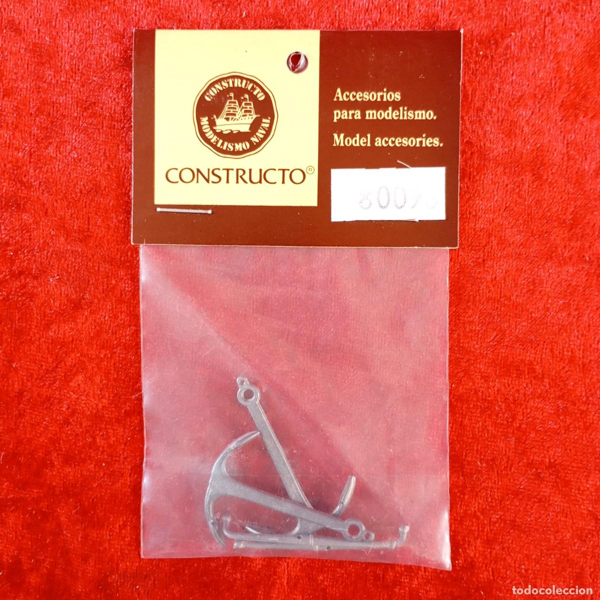 Hobbys: CONSTRUCTO - MODELISMO NAVAL - ANCLA CON CEPO 40X28 MM. (2)- REF. 80098 - CON80098 / 3123 - Foto 1