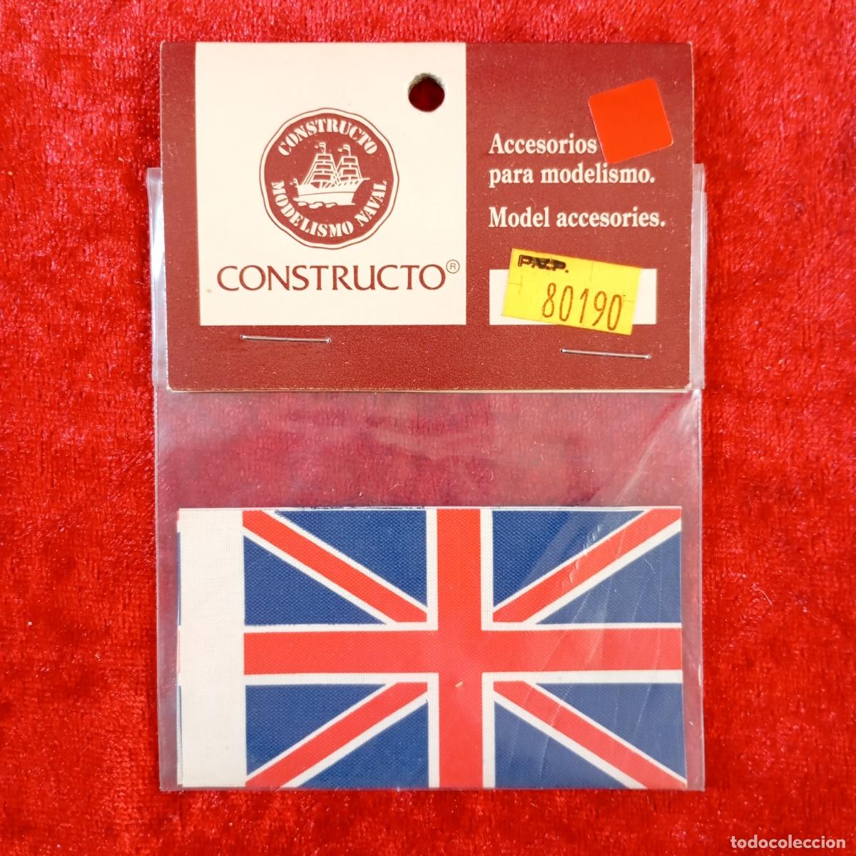 Hobbys: CONSTRUCTO - MODELISMO NAVAL - BANDERA INGLESA - REF. 80190 - CON80190 - MINIATURA / 3267 - Foto 1