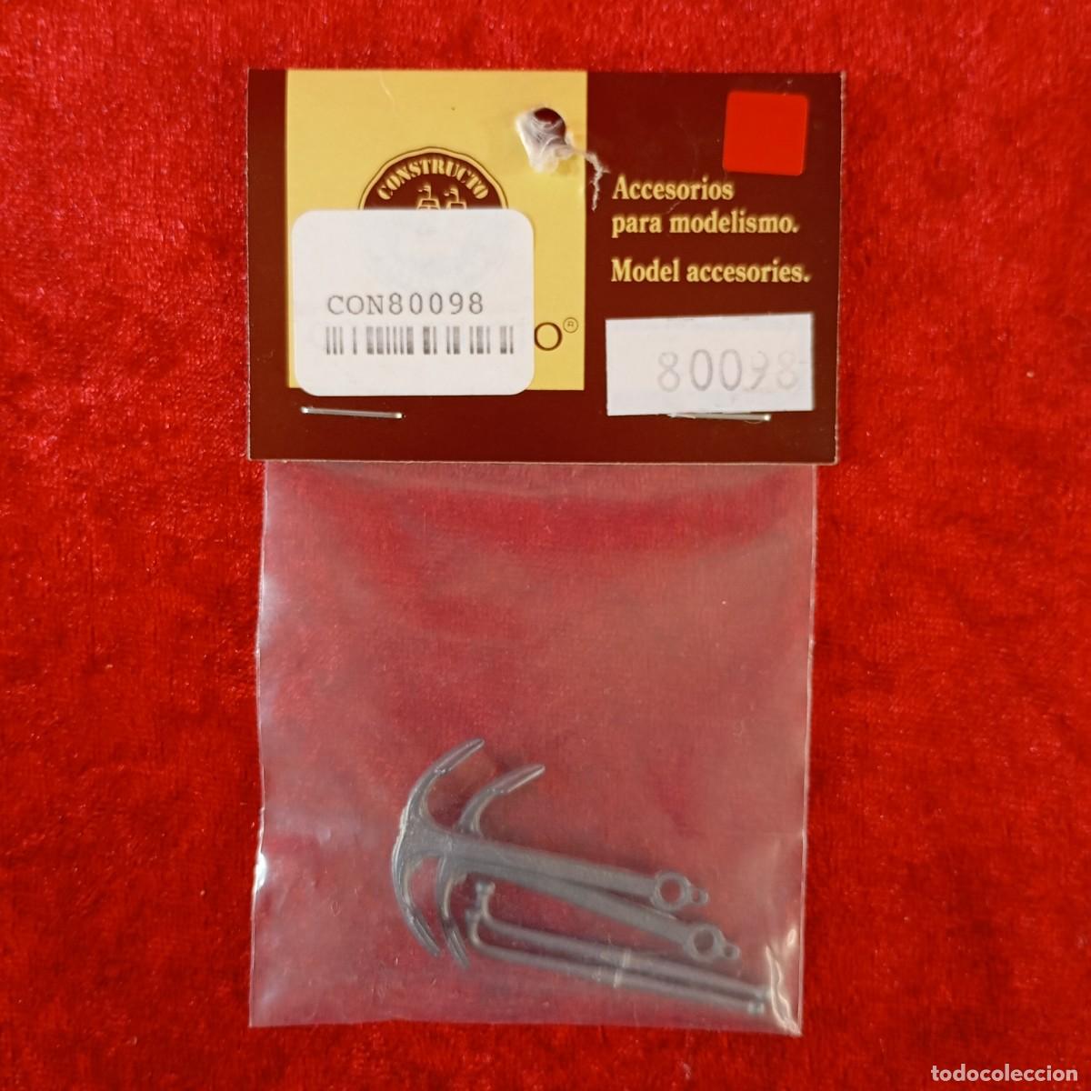 Hobbys: CONSTRUCTO - MODELISMO NAVAL - ANCLA CON CEPO 40X28 MM. (2) - REF. 80098 - CON80098 / 3296 - Foto 1