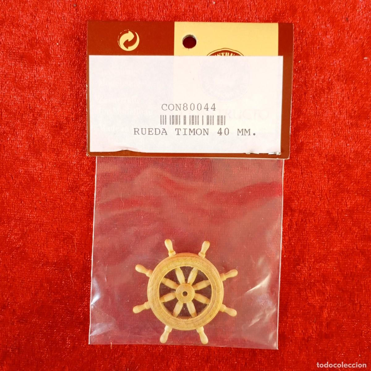 Hobbys: CONSTRUCTO - MODELISMO NAVAL - RUEDA TIM&Oacute;N 40 MM. - REF. 80044 - CON80044 / 3332 - Foto 2