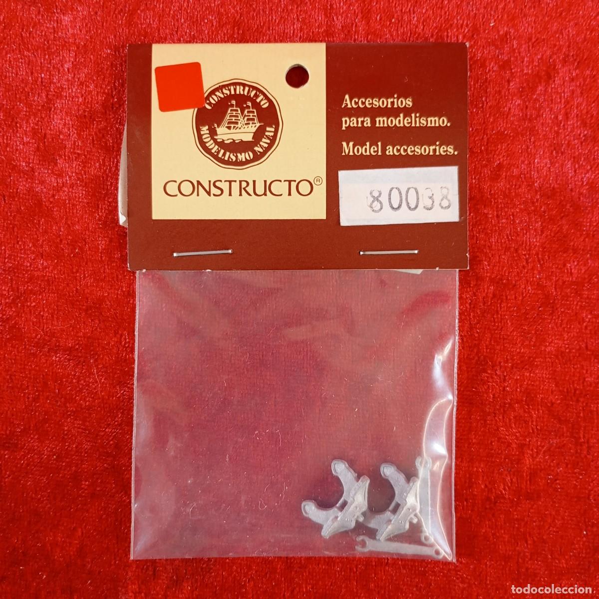 Hobbys: CONSTRUCTO - MODELISMO NAVAL - ANCLA ARTICULADA 23 X 15 MM. - REF. 80038 - CON80038 / 3338 - Foto 1