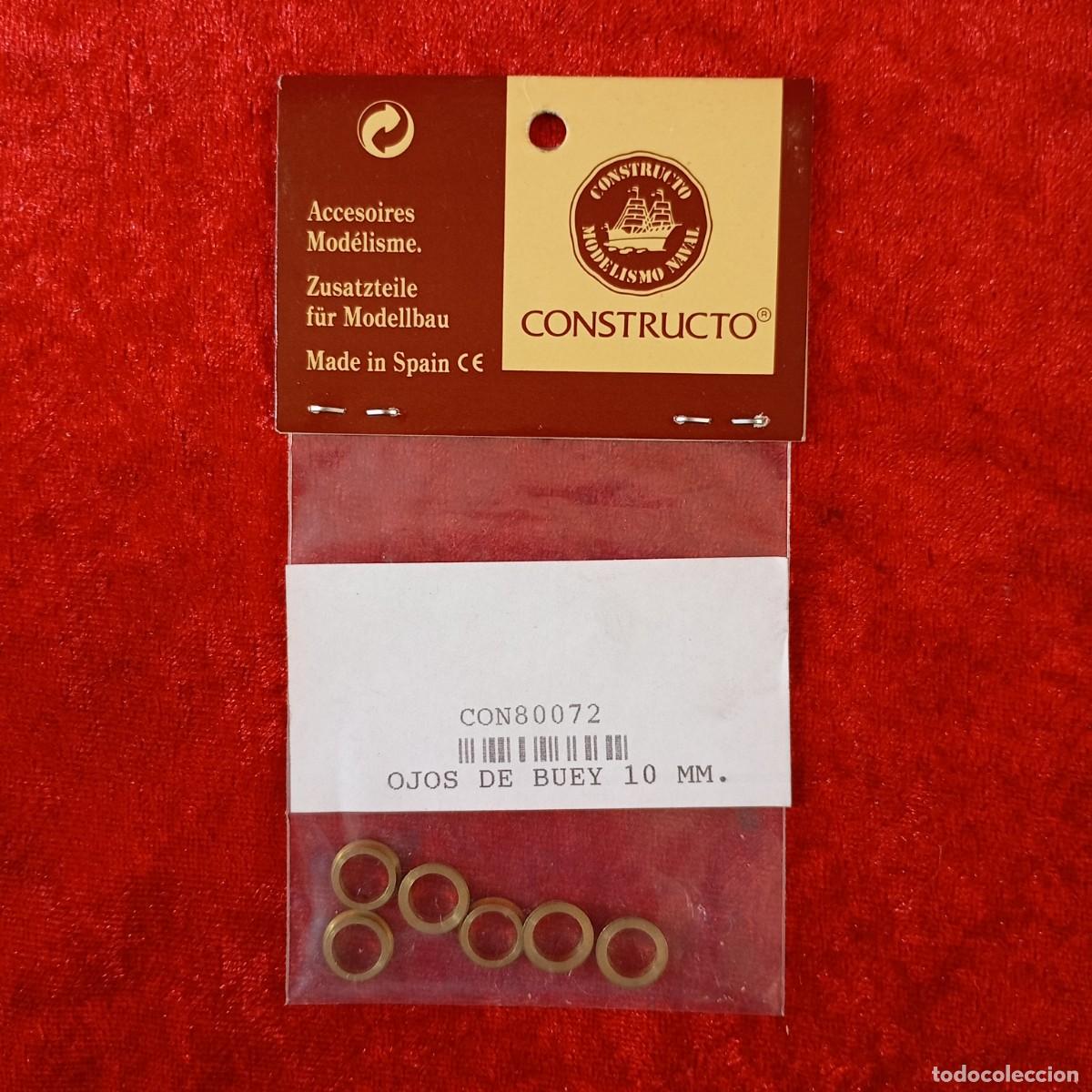 Hobbys: CONSTRUCTO - MODELISMO NAVAL - OJOS DE BUEY 10 MM. - REF. 80072 - CON80072 / 3341 - Foto 2