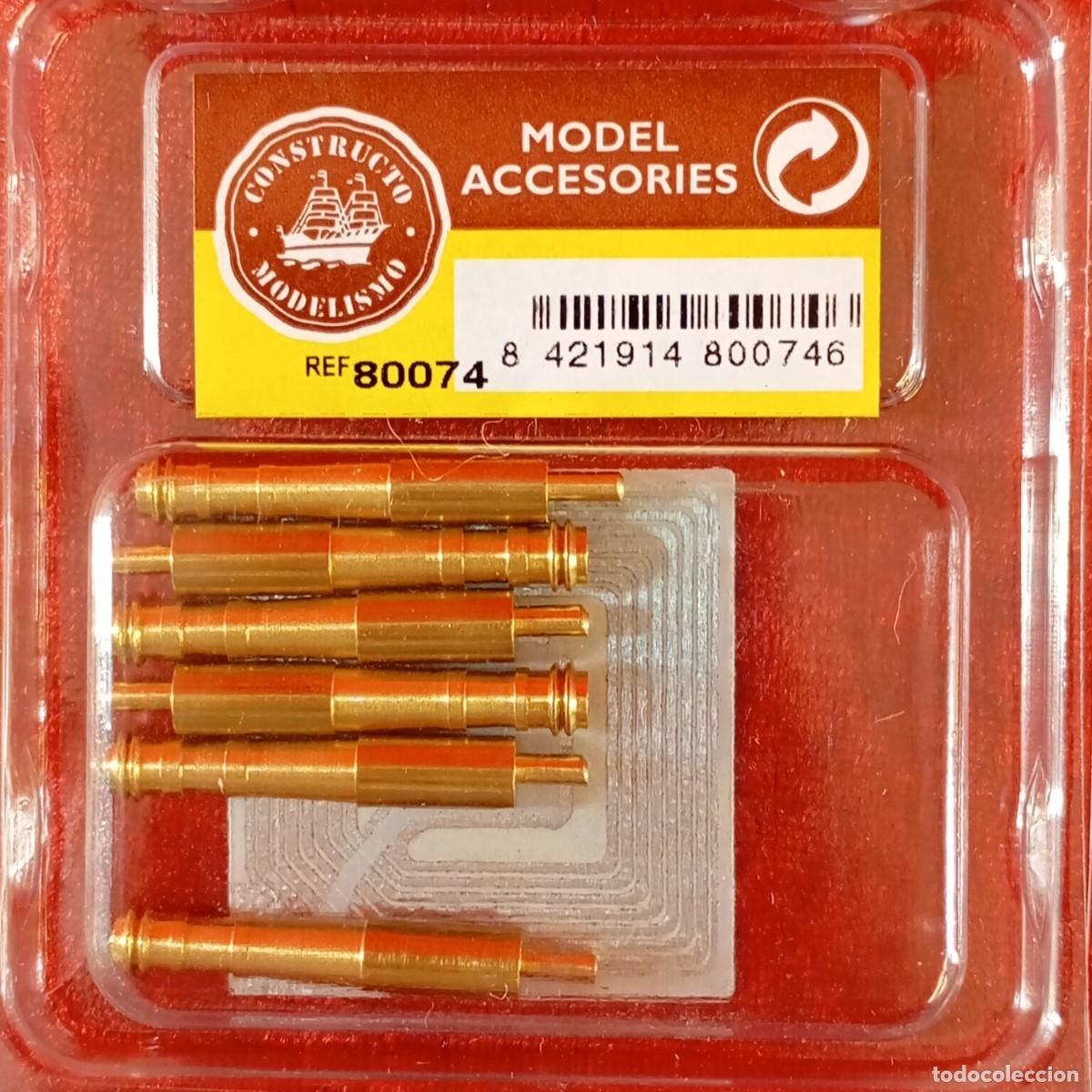 Hobbys: CONSTRUCTO - MODELISMO NAVAL - CA&Ntilde;&Oacute;N ESPIGA 32 X 5 MM. - REF. 80074 - MINIATURA / 3748 - Foto 2