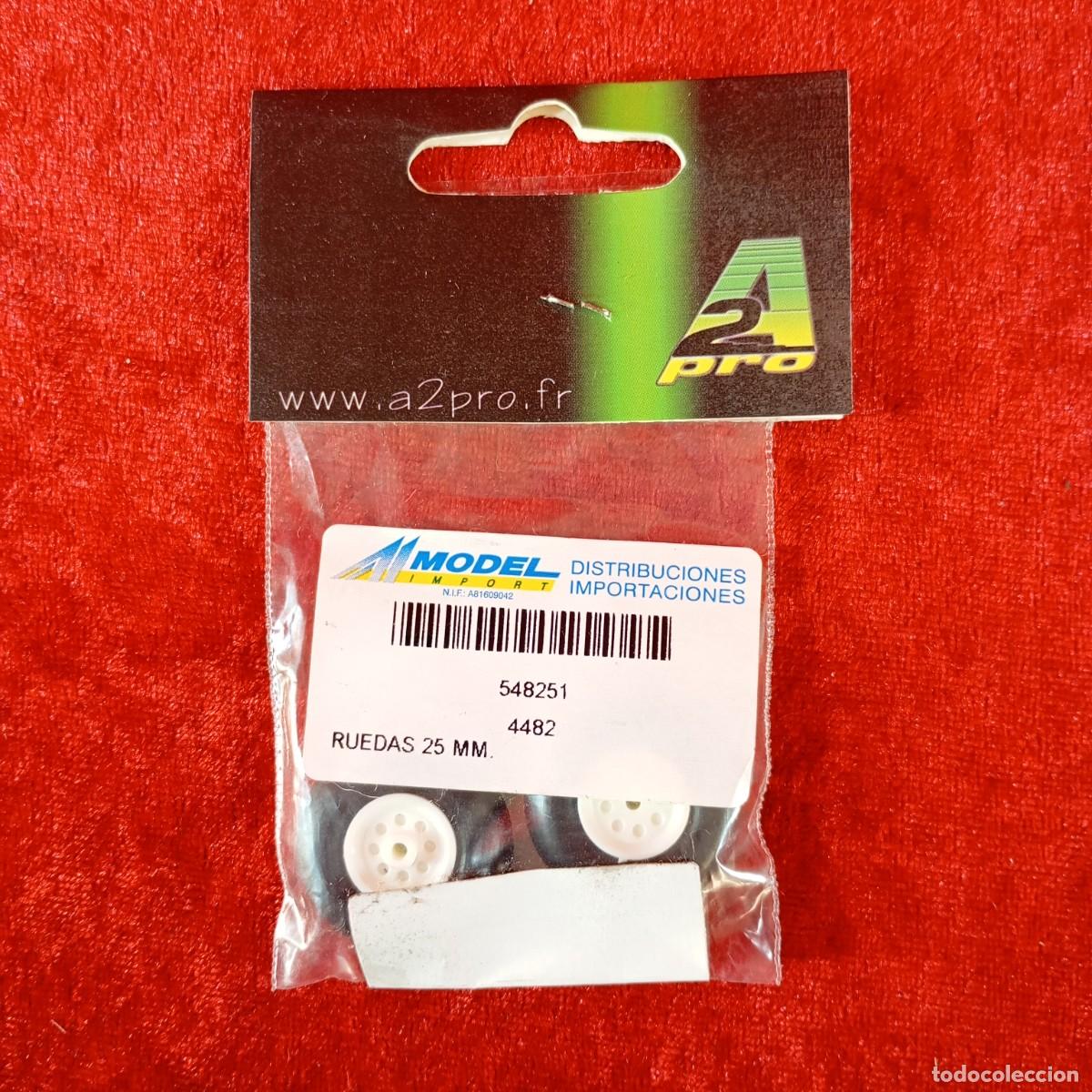 Hobbys: A2 PRO - MODEL IMPORT - RUEDAS 25 MM. - REF. 4482 - MODELISMO - RADIOCONTROL / 3857 - Foto 1