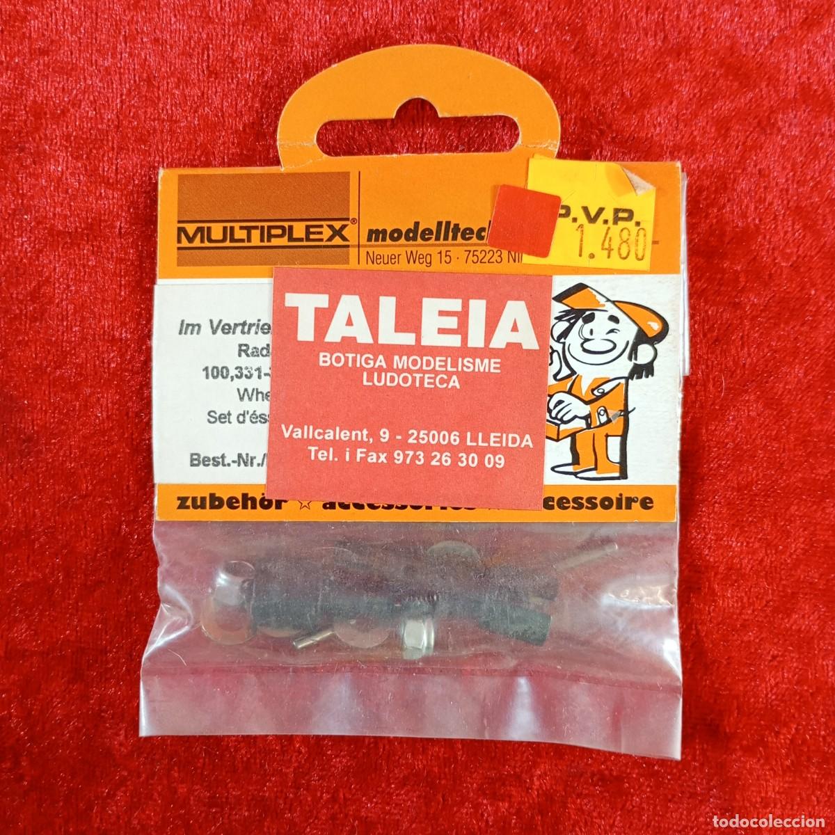 Hobbys: MULTIPLEX - SET EJES PARA RUEDA - REF. MUL286281 - MODELISMO - RADIOCONTROL / 4271 - Foto 1