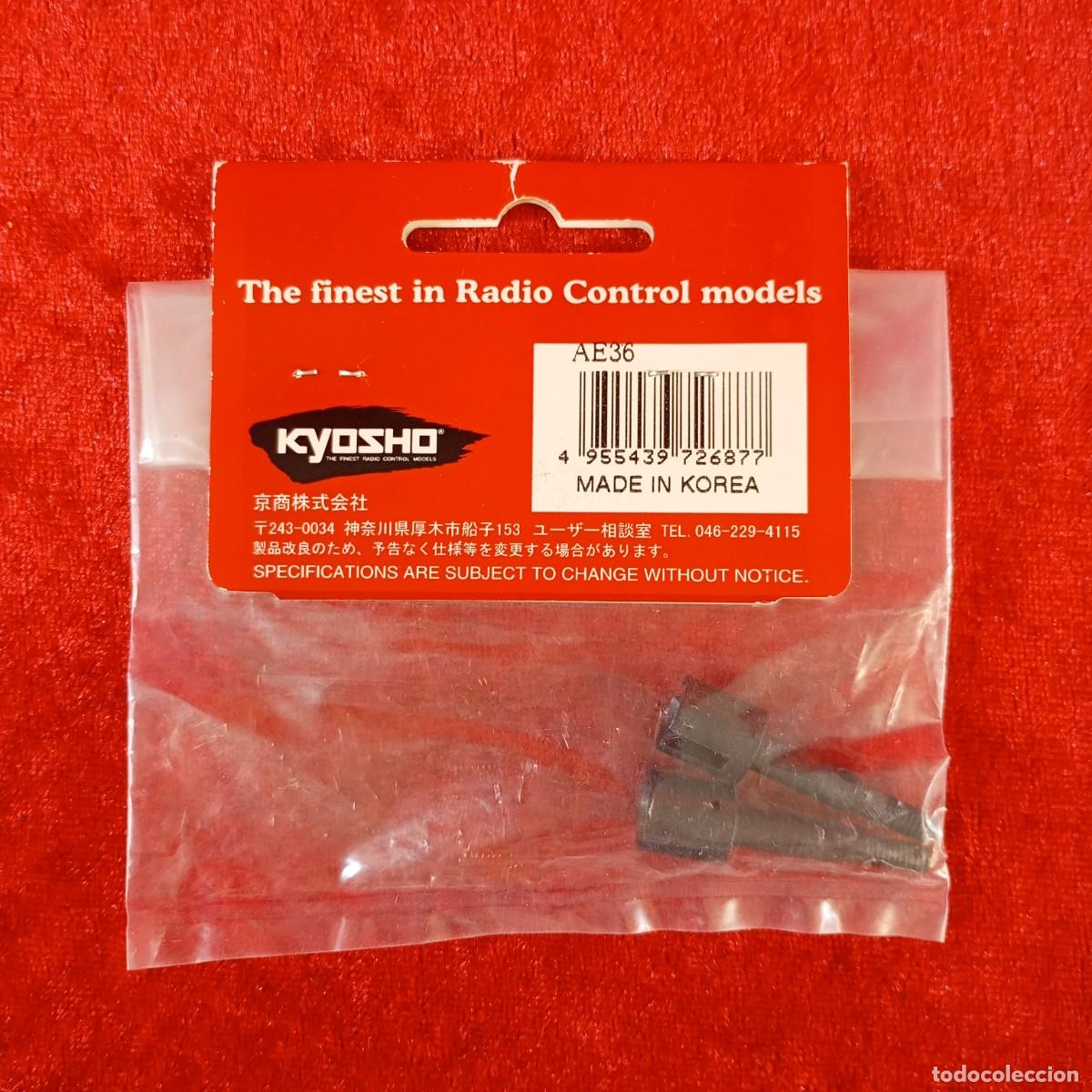 Hobbys: KYOSHO - EJE DE RUEDA TRASERA - 200 - REF. AE36 - MODELISMO - RADIOCONTROL / 4502 - Foto 2