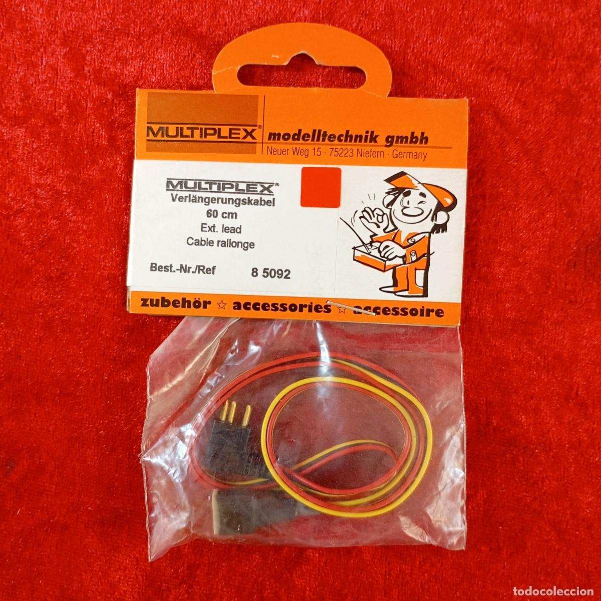 Hobbys: MULTIPLEX - CABLE ALARGADOR 60 CM. - REF. 85092 - MODELISMO - RADIOCONTROL / 4572 - Foto 1