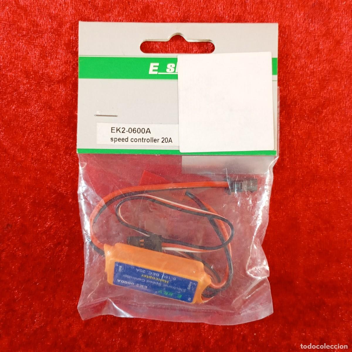 Hobbys: E-SKY - CONTROLADOR DE VELOCIDAD 20A - REF. EK2-0600A - MODELISMO - RADIOCONTROL / 4850 - Foto 1