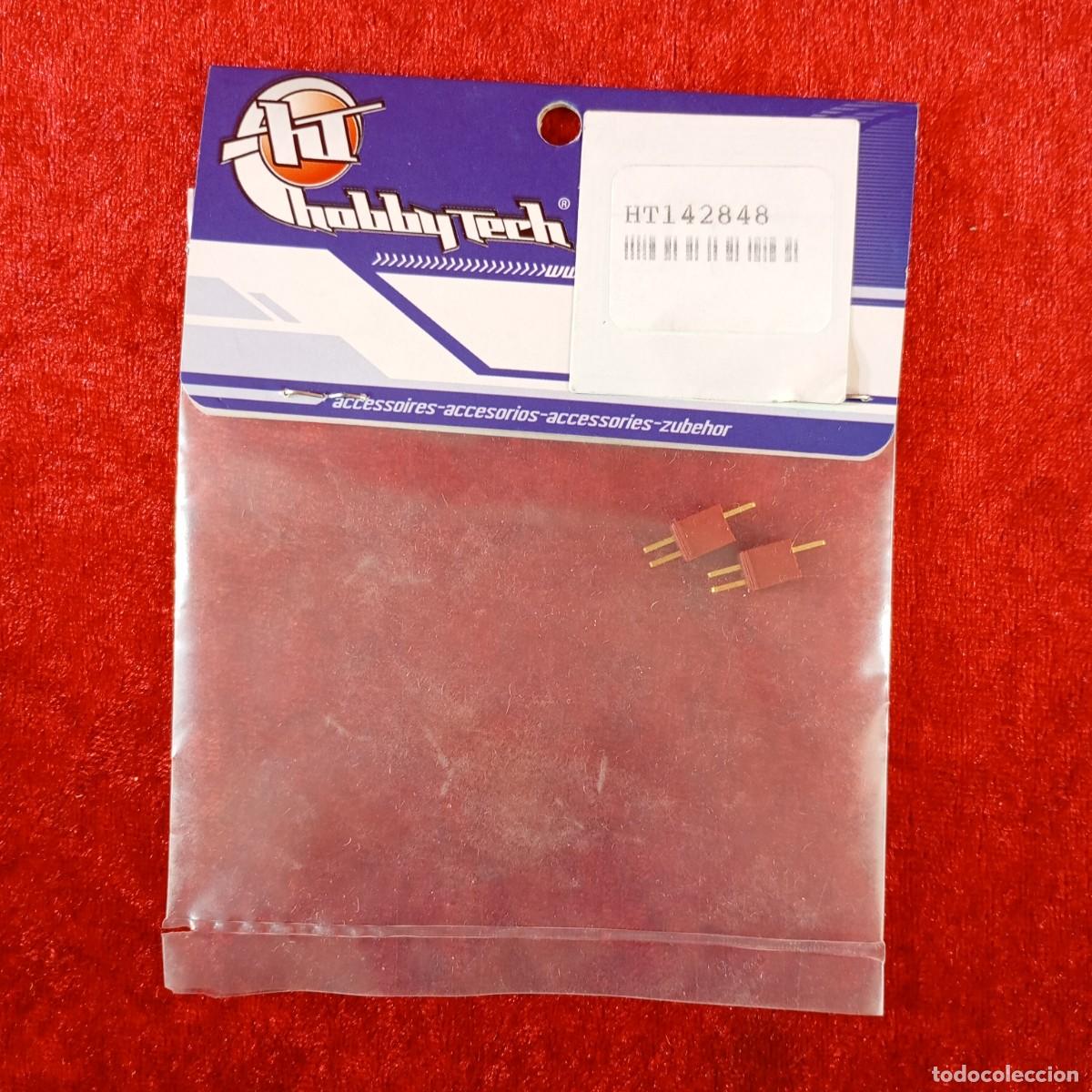 Hobbys: HOBBY TECH - CONECTOR MACHO Y HEMBRA TIPO &rdquo;MINI DEAN&rdquo; - REF. HT 142848 - MODELISMO RC / 4960 - Foto 2