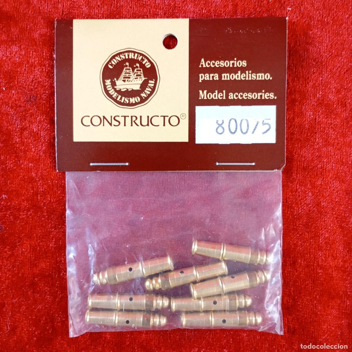 Hobbys: CONSTRUCTO - MODELISMO NAVAL - CA&Ntilde;&Oacute;N EN LAT&Oacute;N - 27 X 6 MM - REF. 80075 - CON80075 / 6258 - Foto 1