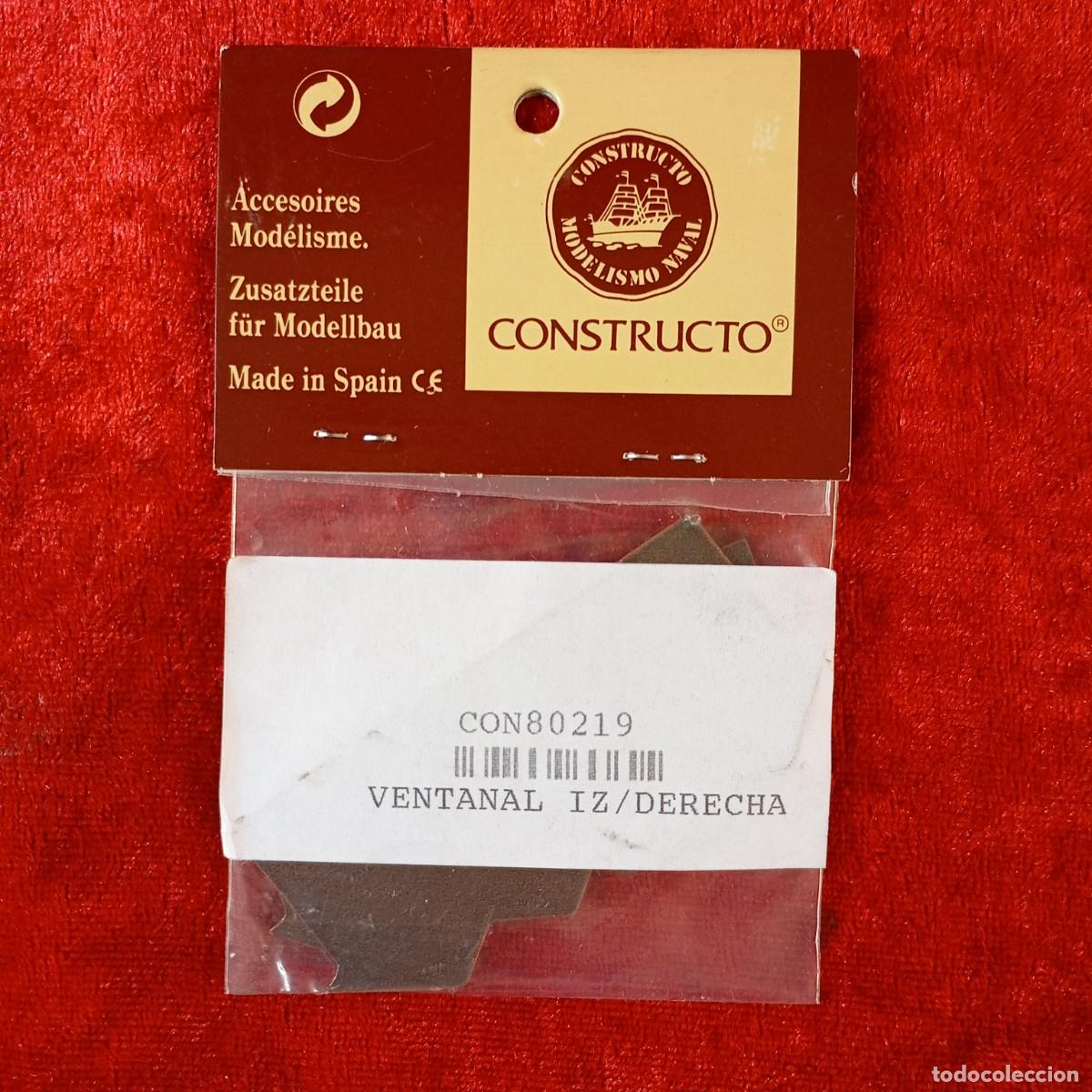 Hobbys: CONSTRUCTO - MODELISMO NAVAL - VENTANAL IZQUIERDO/DERECHO - REF. 80219 - CON80219 / 6295 - Foto 2