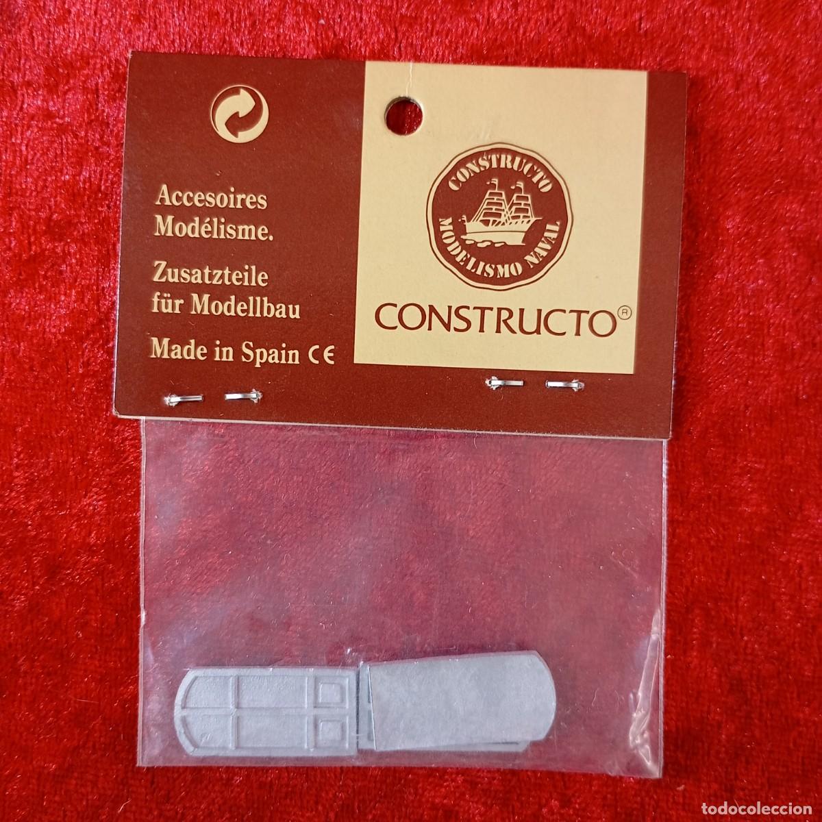 Hobbys: CONSTRUCTO - MODELISMO NAVAL - PUERTA / VENTANA DE METAL 24 MM. (3) - REF. 80215 / 6304 - Foto 2