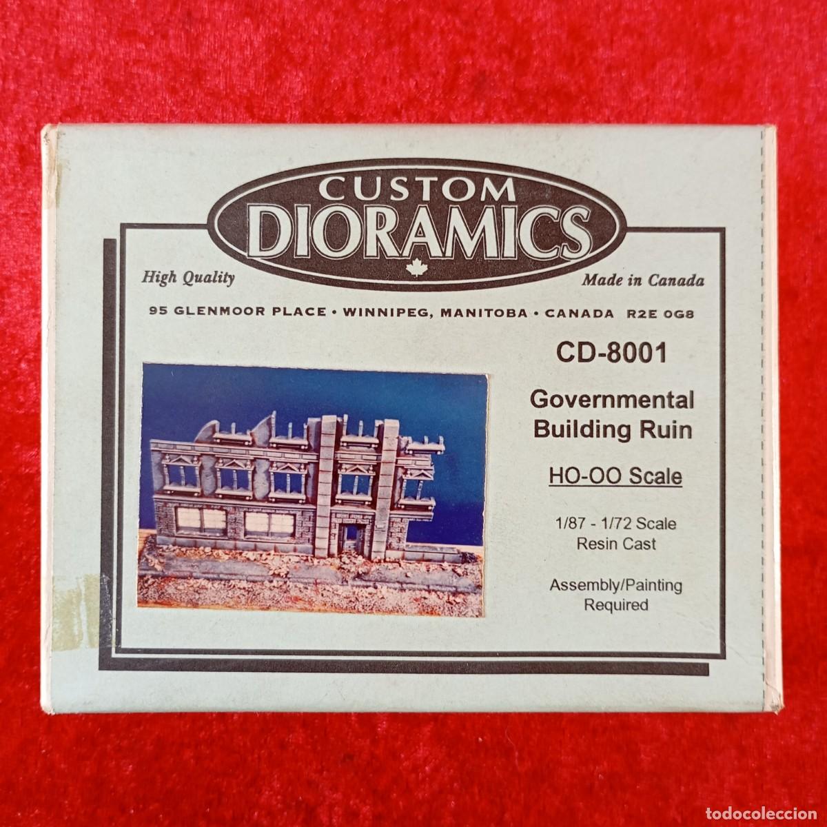 Hobbys: CUSTOM DIORAMICS - EDIFICIO GUBERNAMENTAL EN RUINAS - ESCALA HO-OO - REF. CD-8001 / 6665 - Foto 1